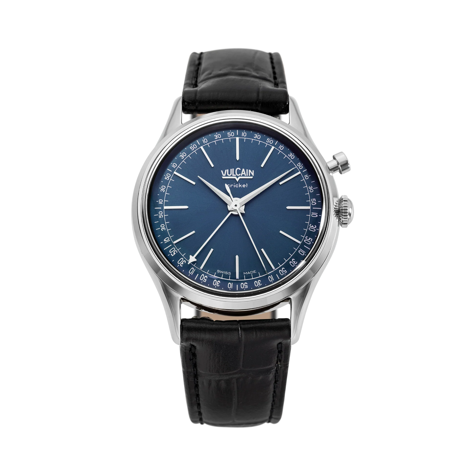 Vulcain Cricket President 39 mm - Blue