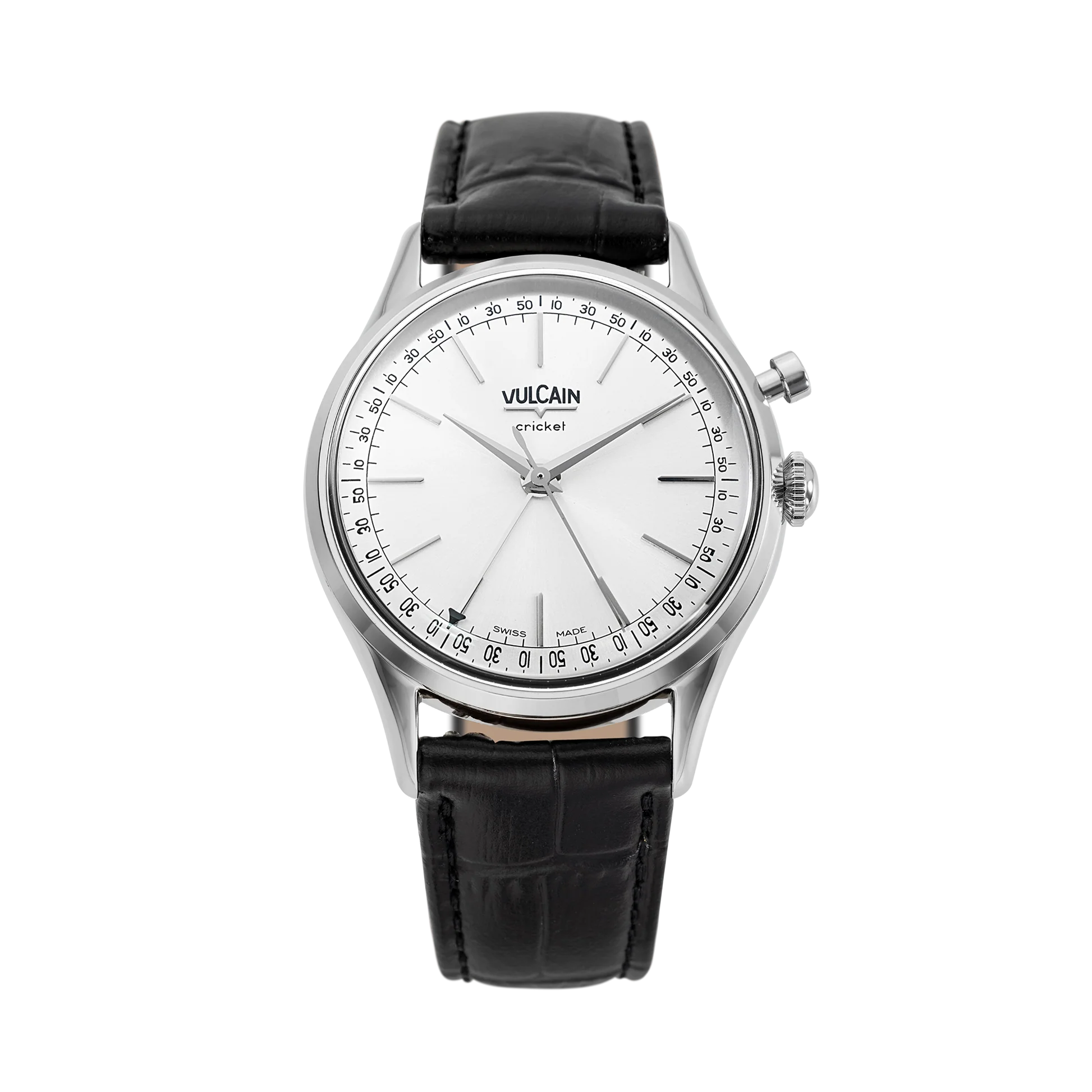 Vulcain Cricket President 39 mm - Silver
