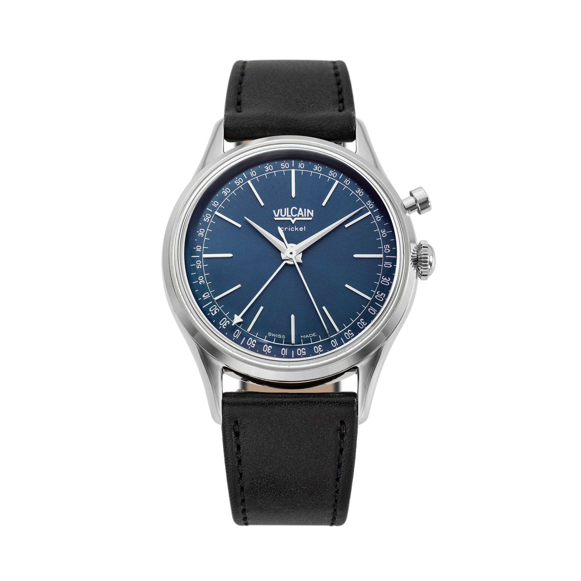 Vulcain Cricket President 39 mm - Blue