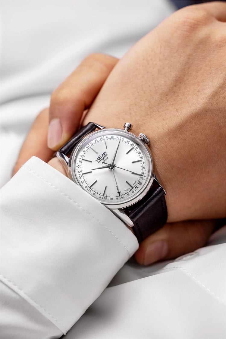Vulcain Cricket President 39mm - Silver