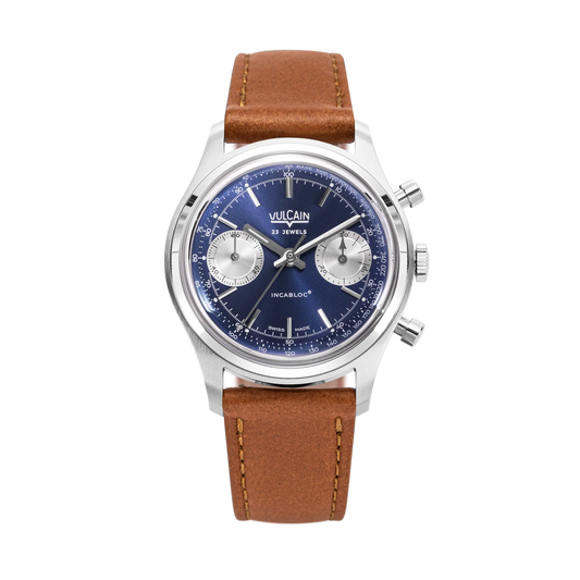 Vulcain Chronograph 70's - Blue