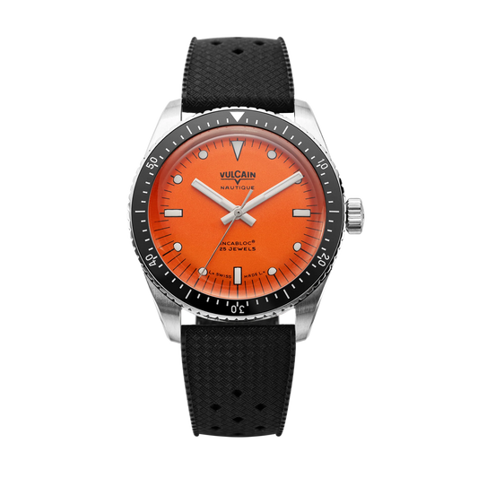 Vulcain Skindiver Nautique - Orange