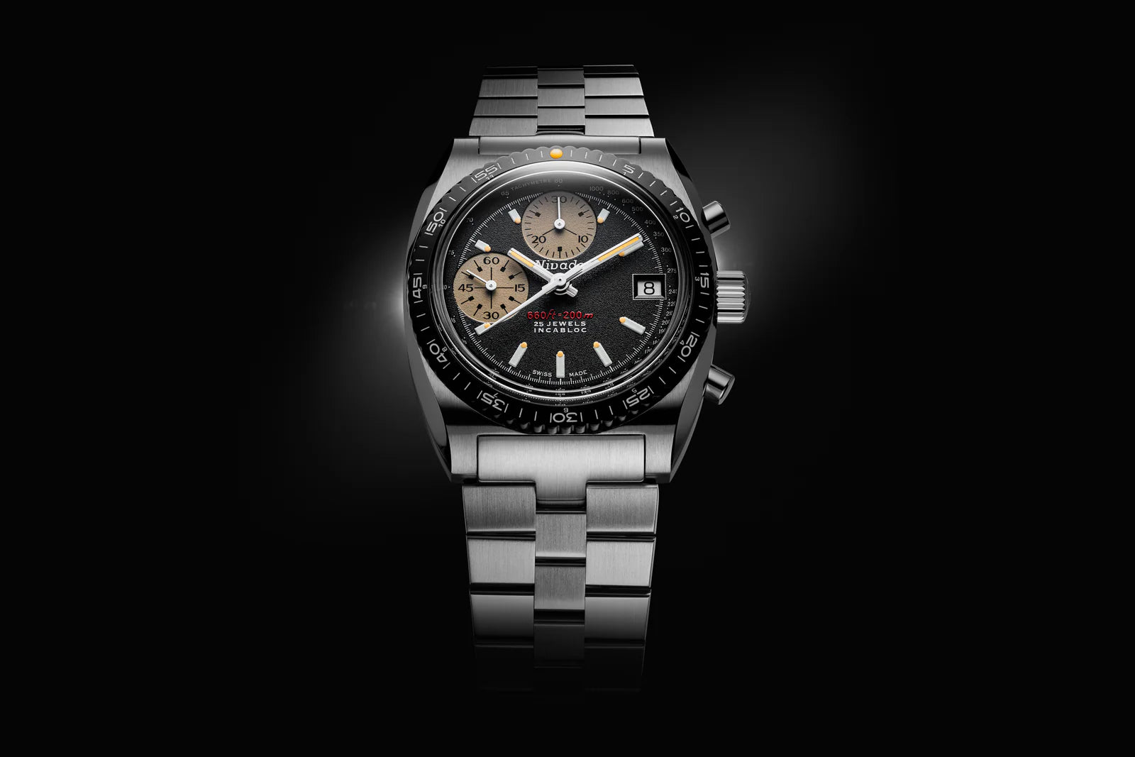 Nivada Grenchen AUTOCHRON YELLOW