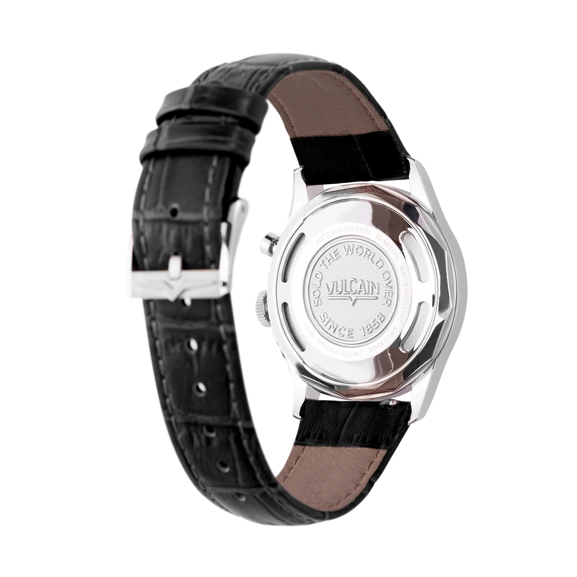 Vulcain Cricket Tradition 39 mm - Black & Gold