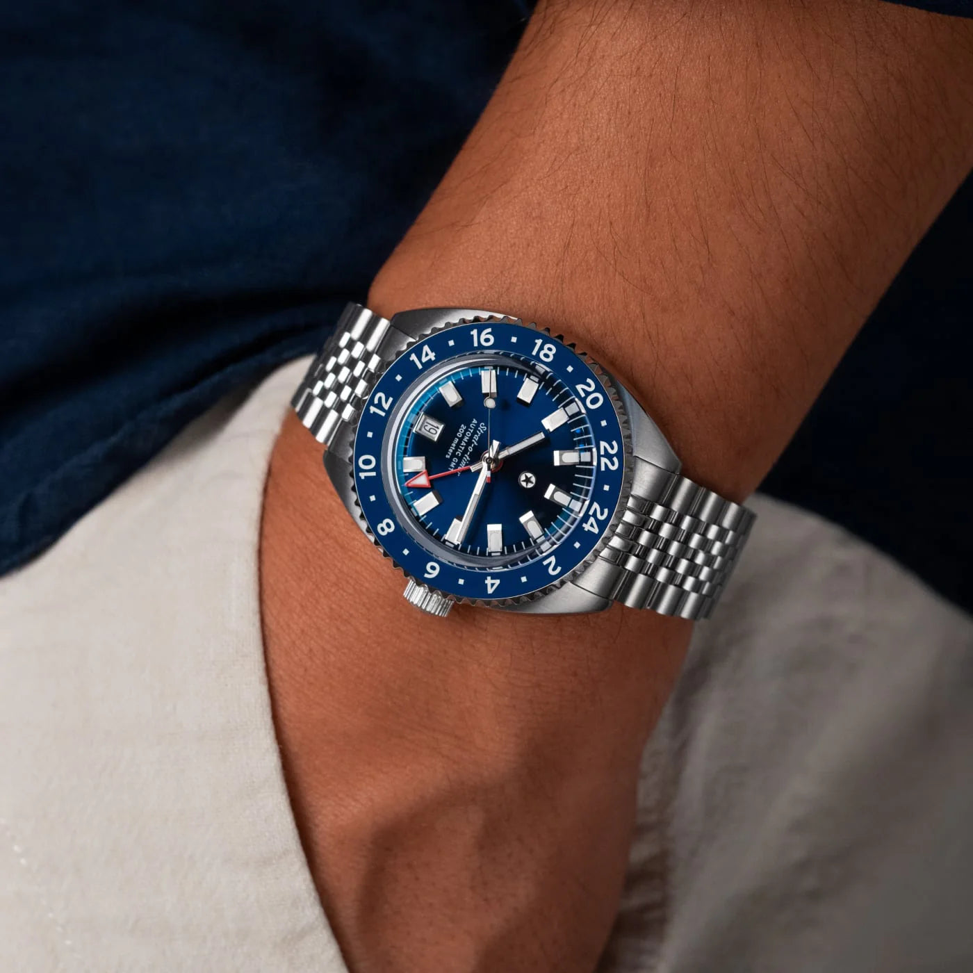 Jack Mason Strat-o-timer GMT: Bluebonnet