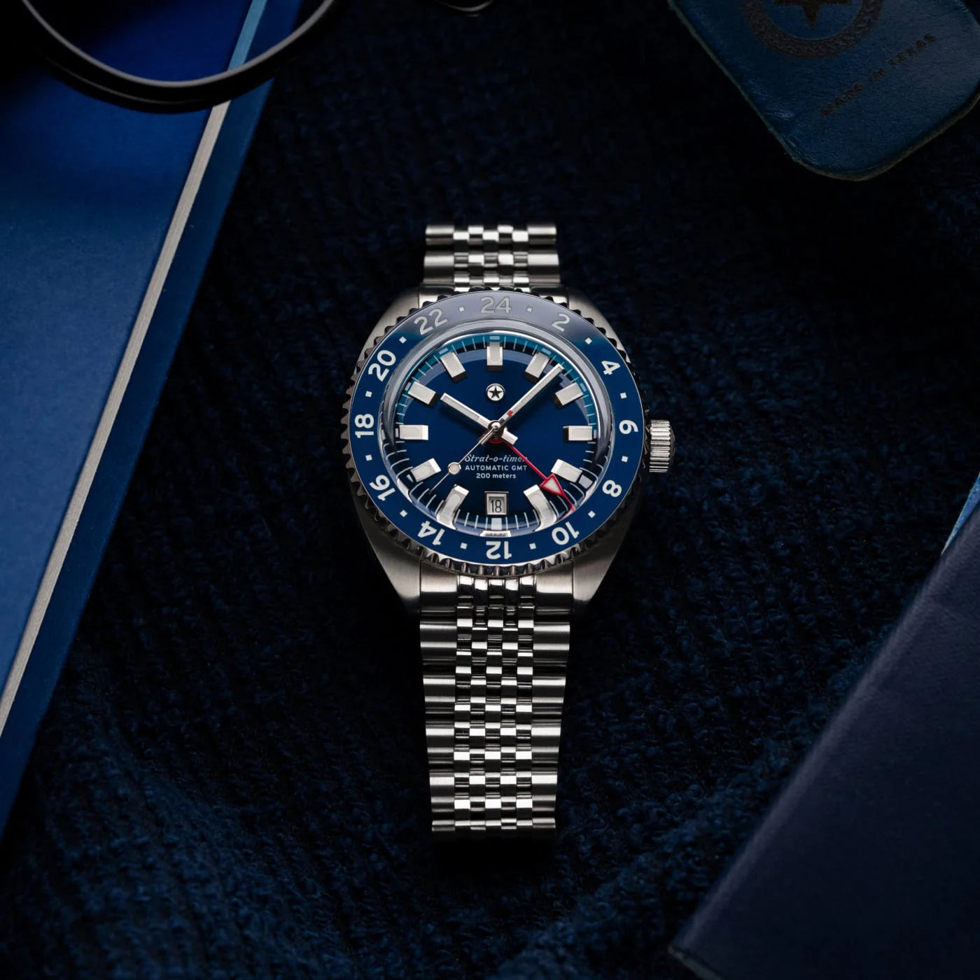 Jack Mason Strat-o-timer GMT: Bluebonnet