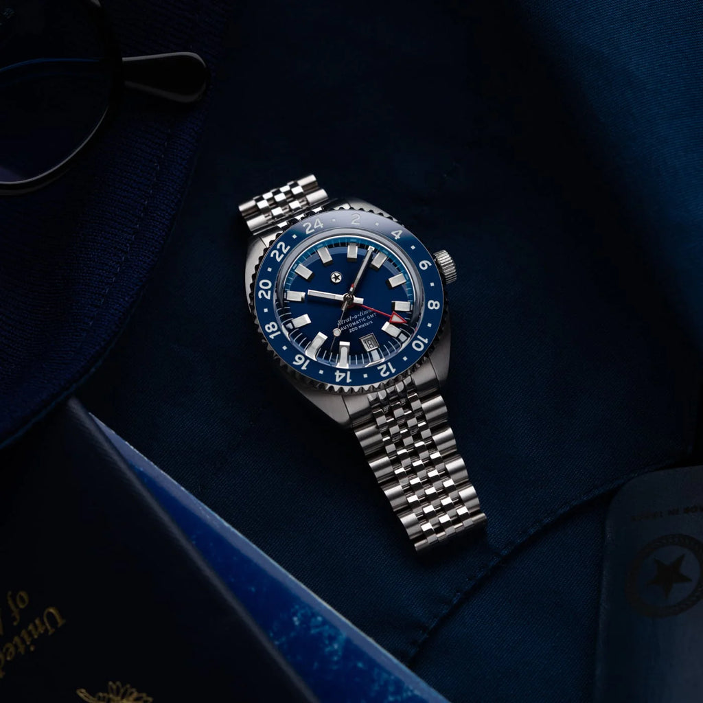 Jack Mason Strat-o-timer GMT: Bluebonnet