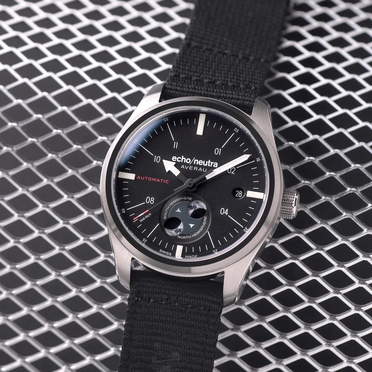 Echo/Neutra AVERAU 39 Moon Phase Black
