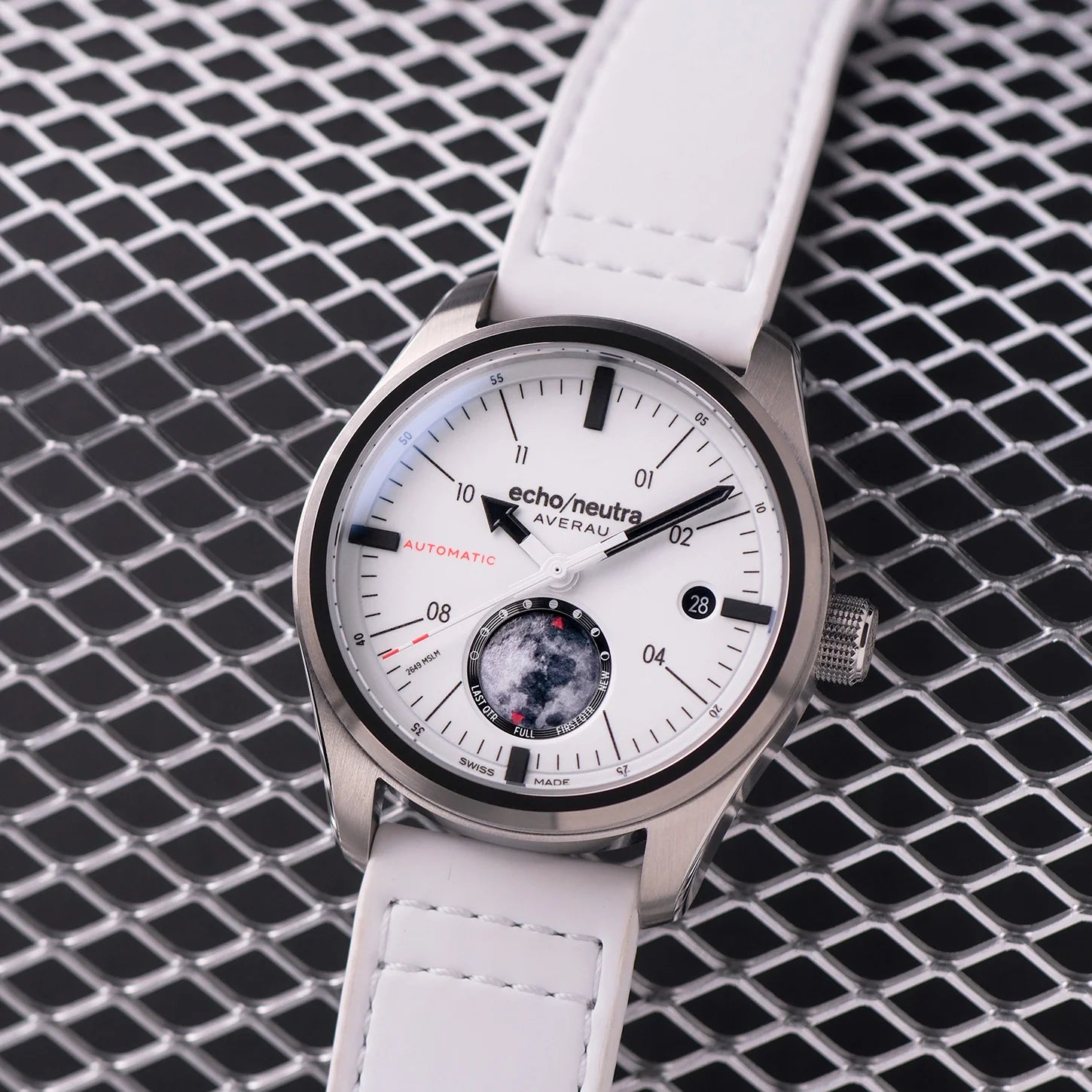 Echo/Neutra AVERAU 39 Moon phase "Big Moon" White
