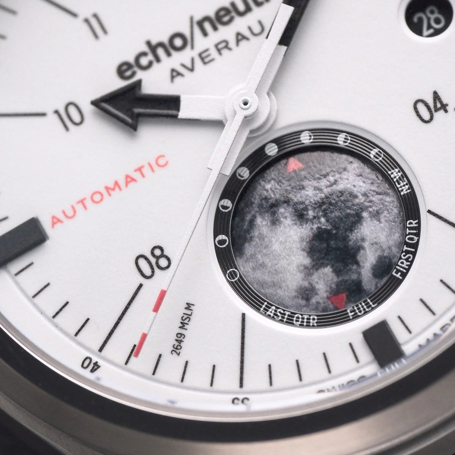 Echo/Neutra AVERAU 39 Moon phase "Big Moon" White