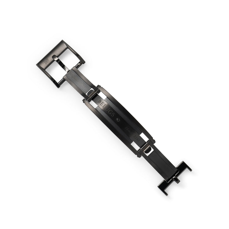 Delugs Spring Deployant Clasp - Black (Steel)