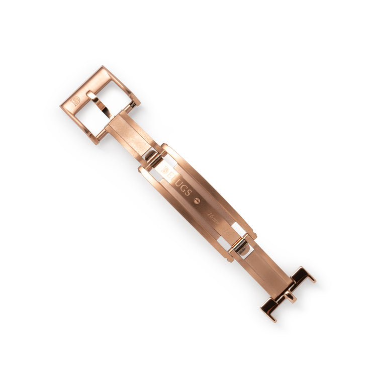 Delugs Spring Deployant Clasp - Rose Gold (Steel)