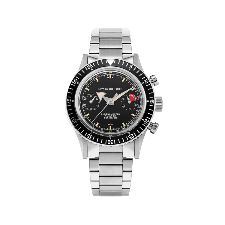 Nivada Grenchen Chronomaster Broad Arrow - 41mm