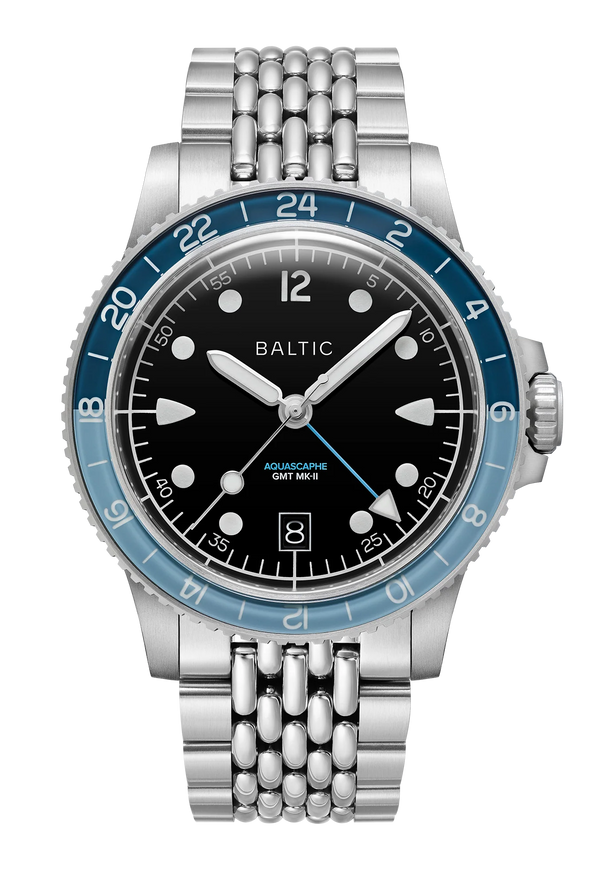 Baltic Aquascaphe GMT MK-II Blue