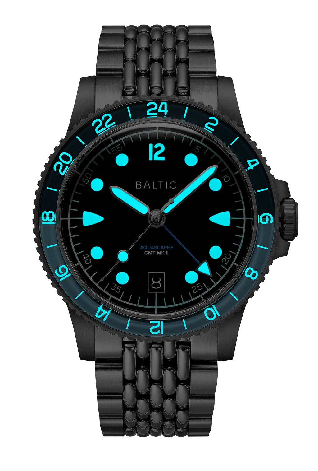 Baltic Aquascaphe GMT MK-II Blue
