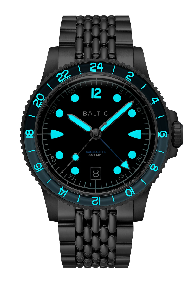 Baltic Aquascaphe GMT MK-II Blue