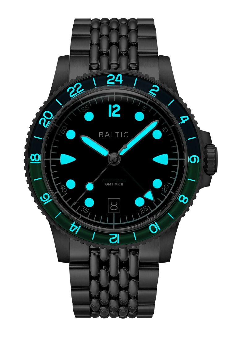 Baltic Aquascaphe GMT MK-II Green