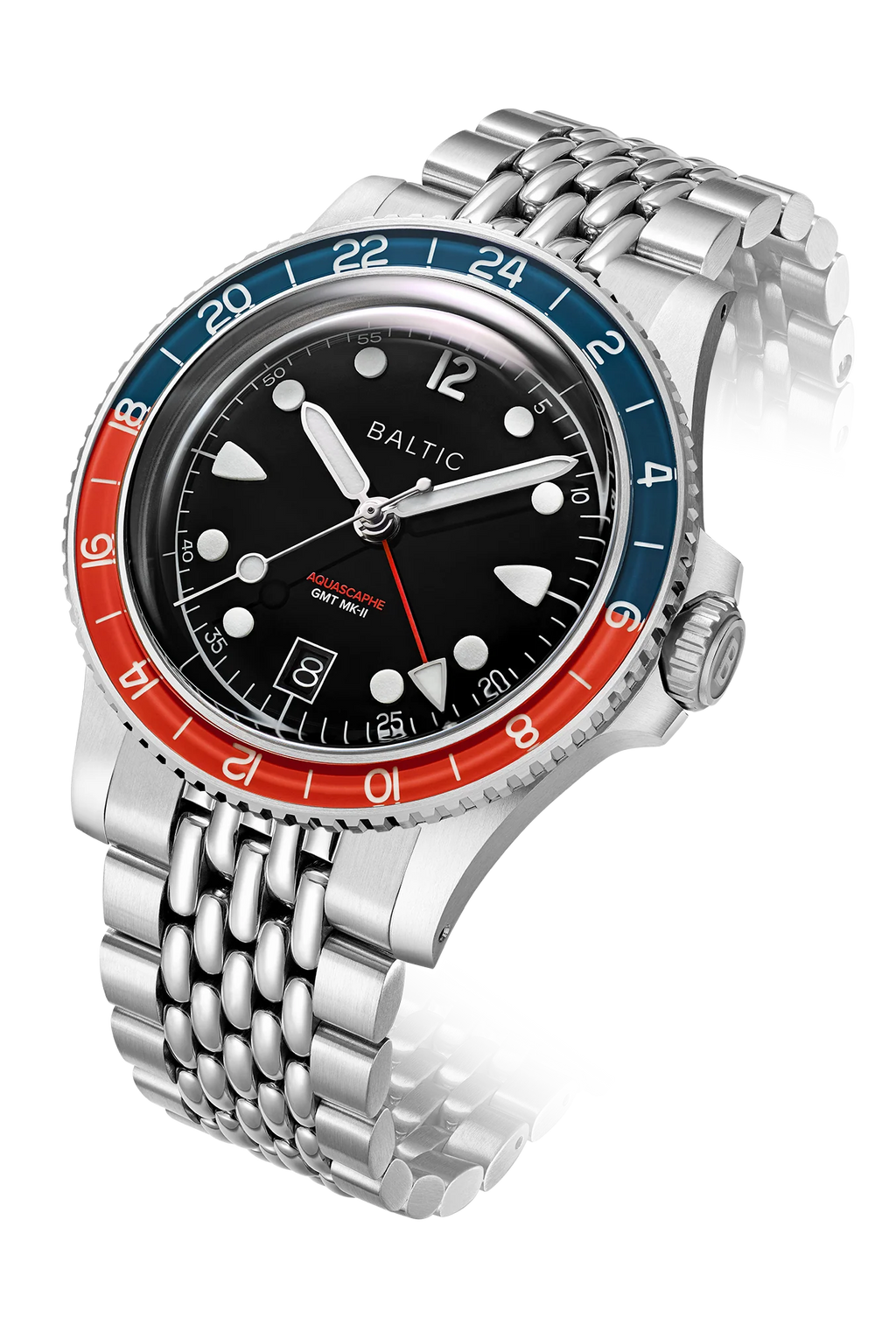 Baltic Aquascaphe GMT MK-II Red