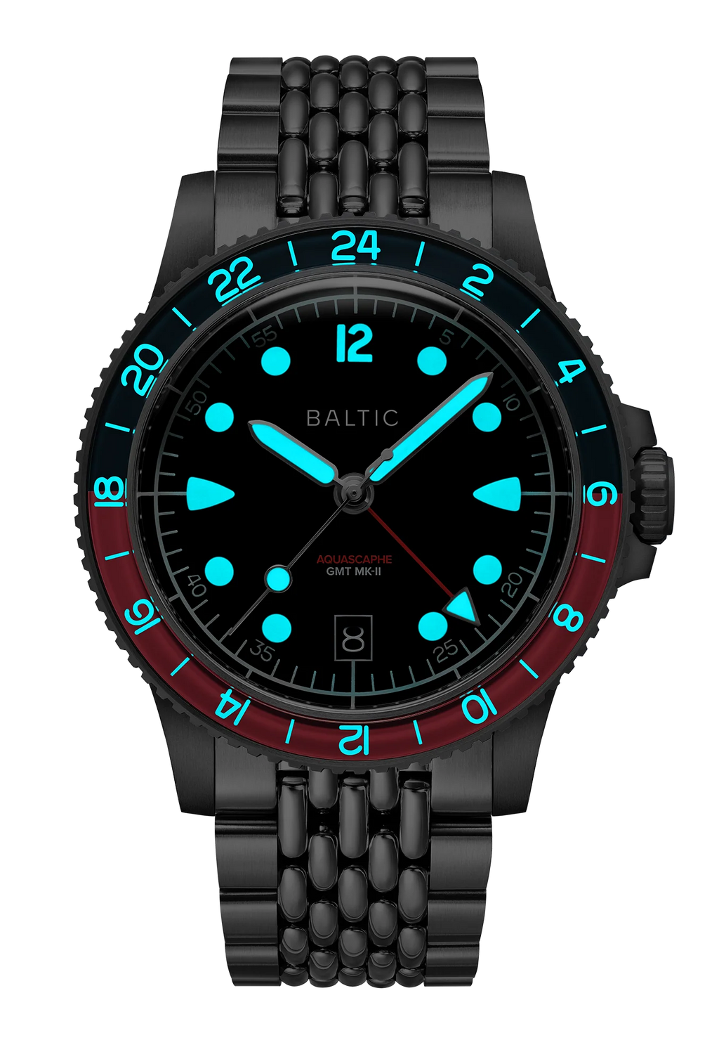 Baltic Aquascaphe GMT MK-II Red