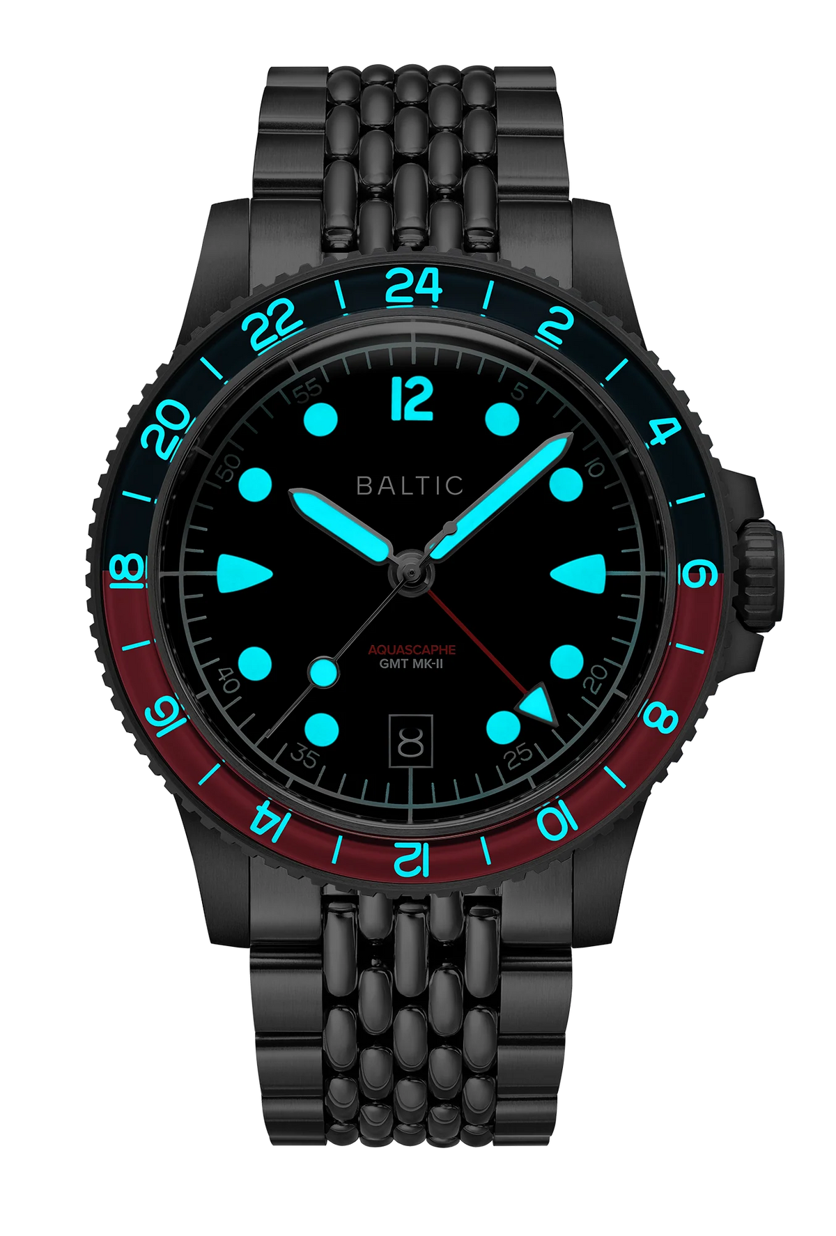 Baltic Aquascaphe GMT MK-II Red
