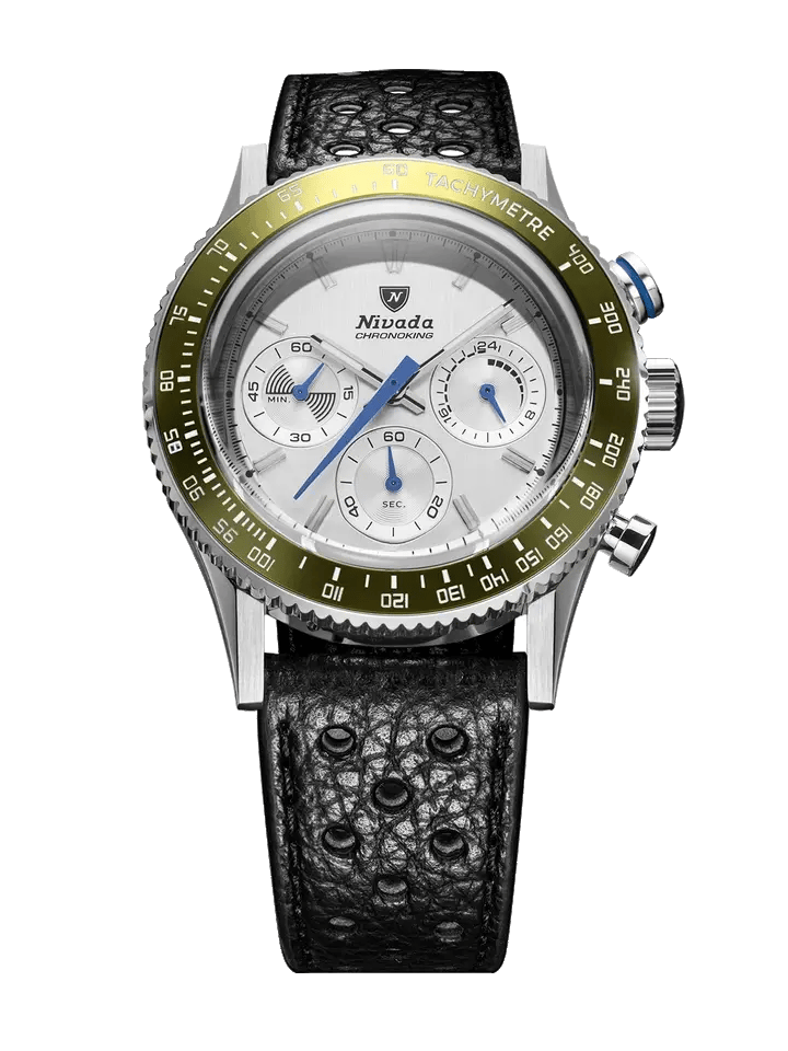 Nivada Grenchen CHRONOKING MECAQUARTZ RACING GREY
