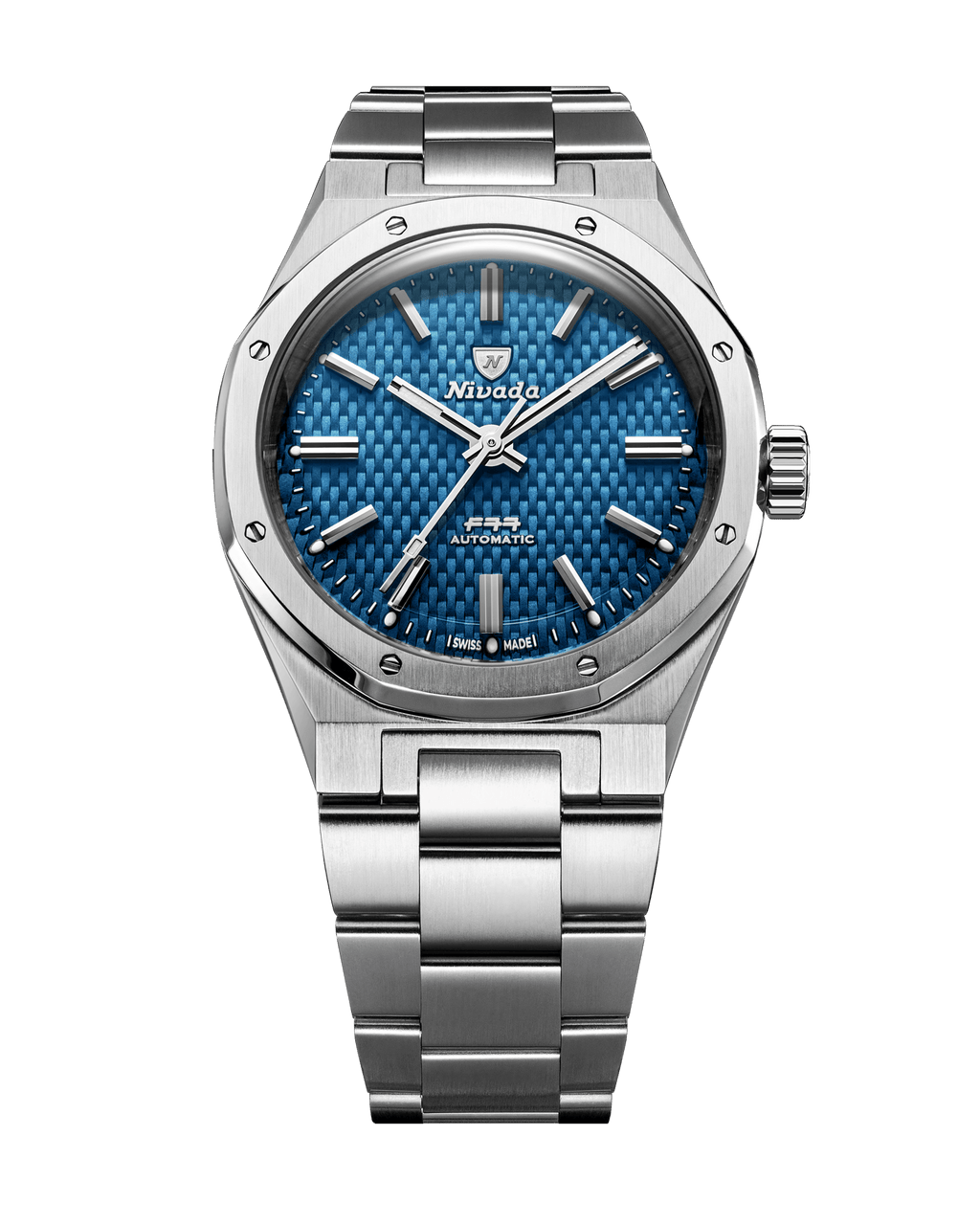 Nivada Grenchen F77 SST Blue MK2 - 38MM