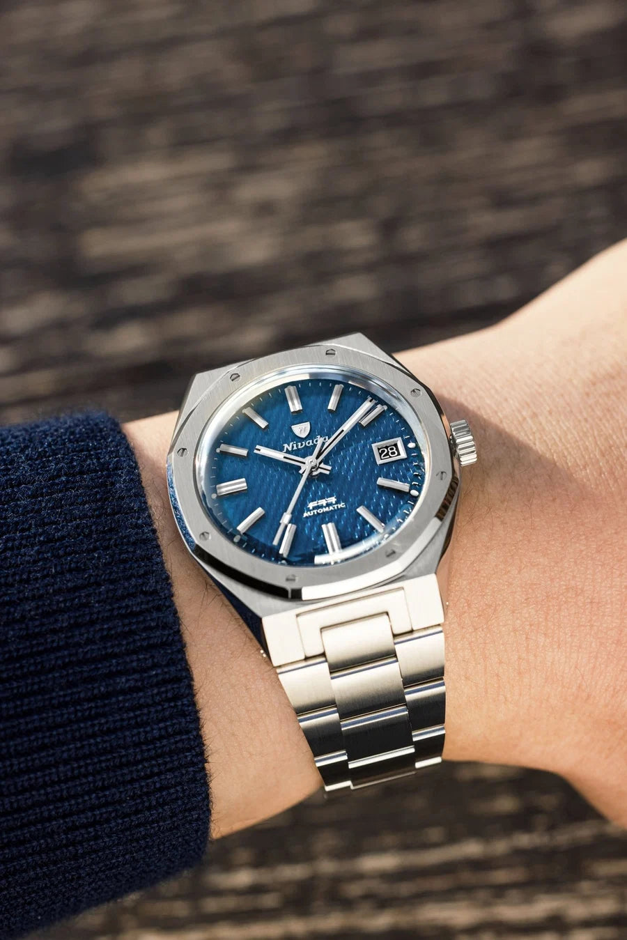 Nivada Grenchen F77 SST Blue MK2 - 38MM