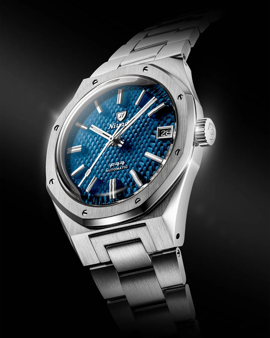 Nivada Grenchen F77 SST Blue MK2 - 38MM
