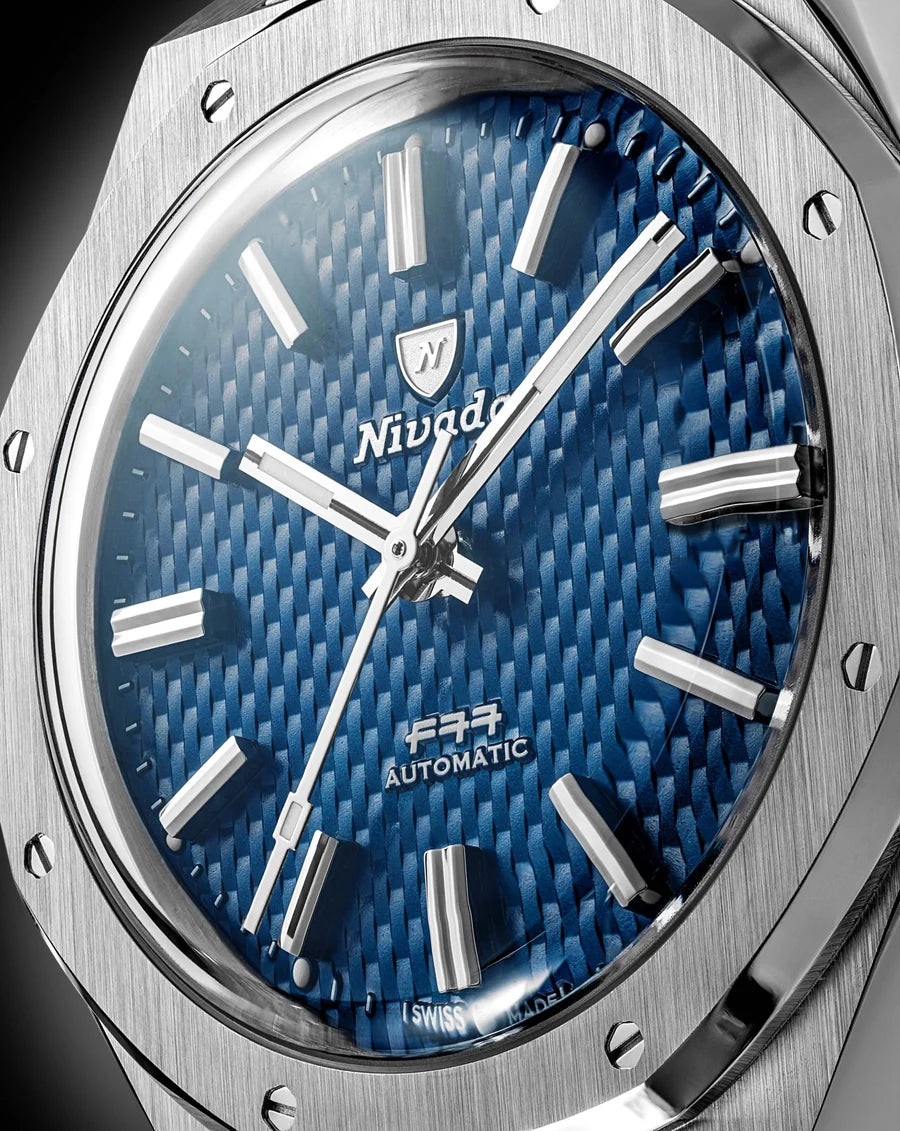 Nivada Grenchen F77 SST Blue MK2 - 38MM