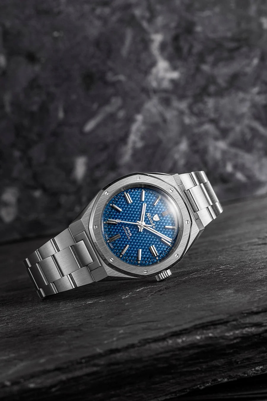 Nivada Grenchen F77 SST Blue MK2 - 38MM