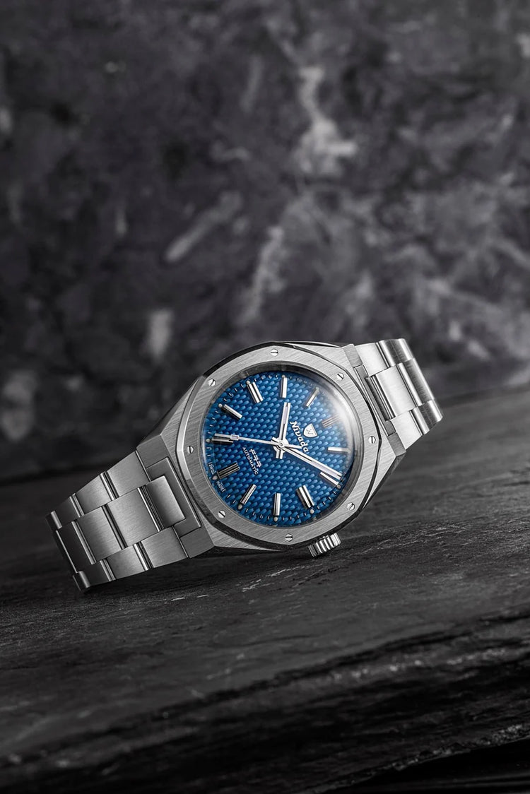 Nivada Grenchen F77 SST Blue MK2 - 38MM
