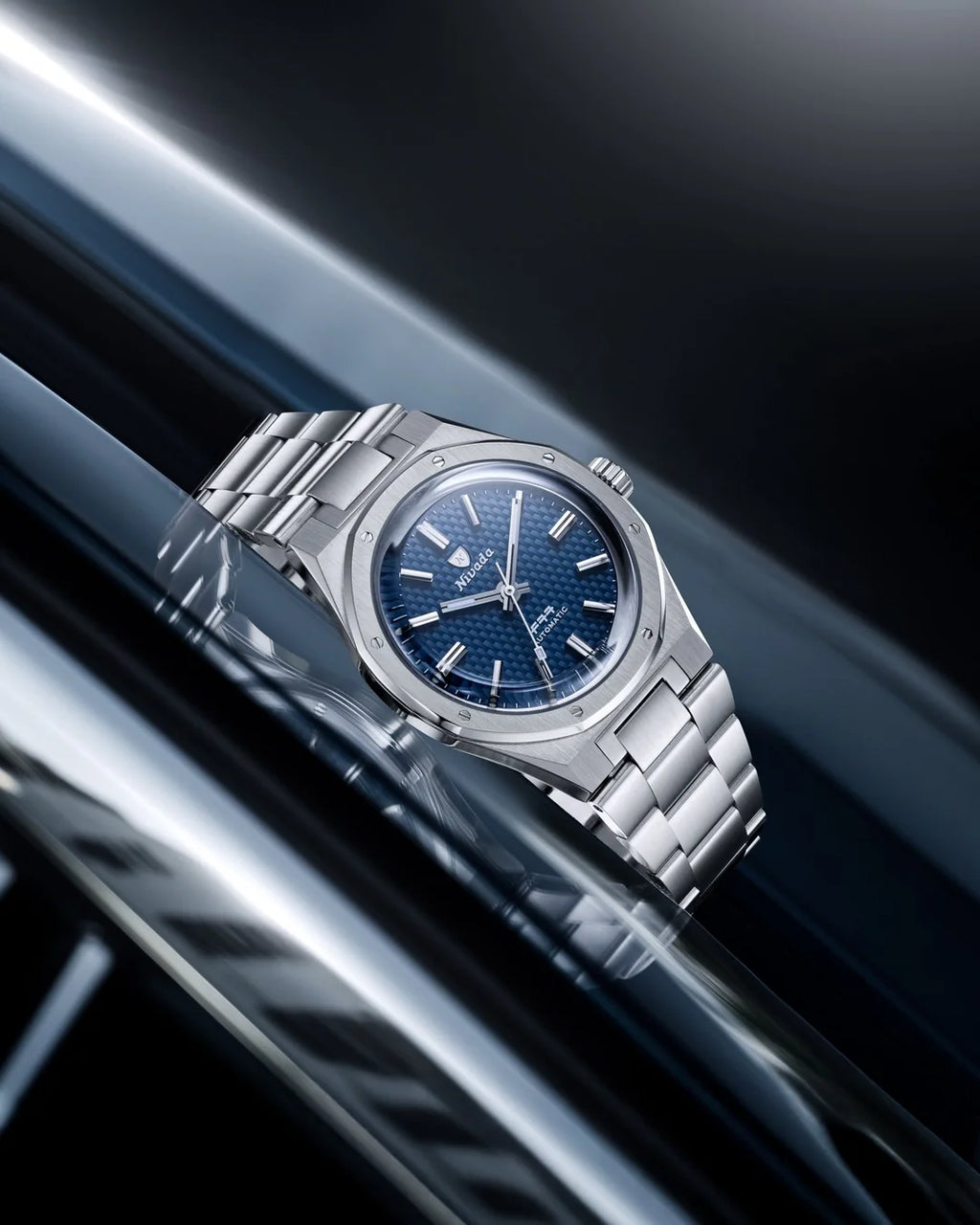 Nivada Grenchen F77 SST Blue MK2 - 38MM