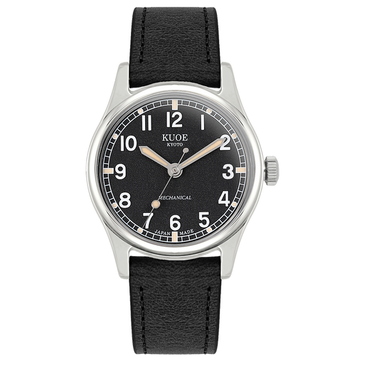 Kuoe Old Smith 90-002 Automatic, Black Dial with Swiss Super-LumiNova