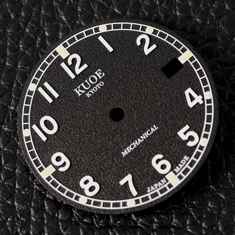 Kuoe Old Smith 90-002 Automatic, Black Dial with Swiss Super-LumiNova