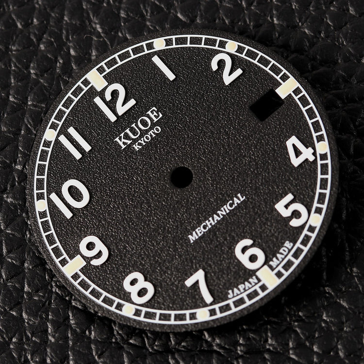 Kuoe Old Smith 90-002 Automatic, Black Dial with Swiss Super-LumiNova