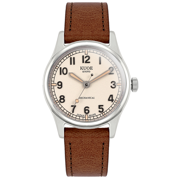 Kuoe Old Smith 90-002 Automatic, Ivory Dial with Swiss Super-LumiNova