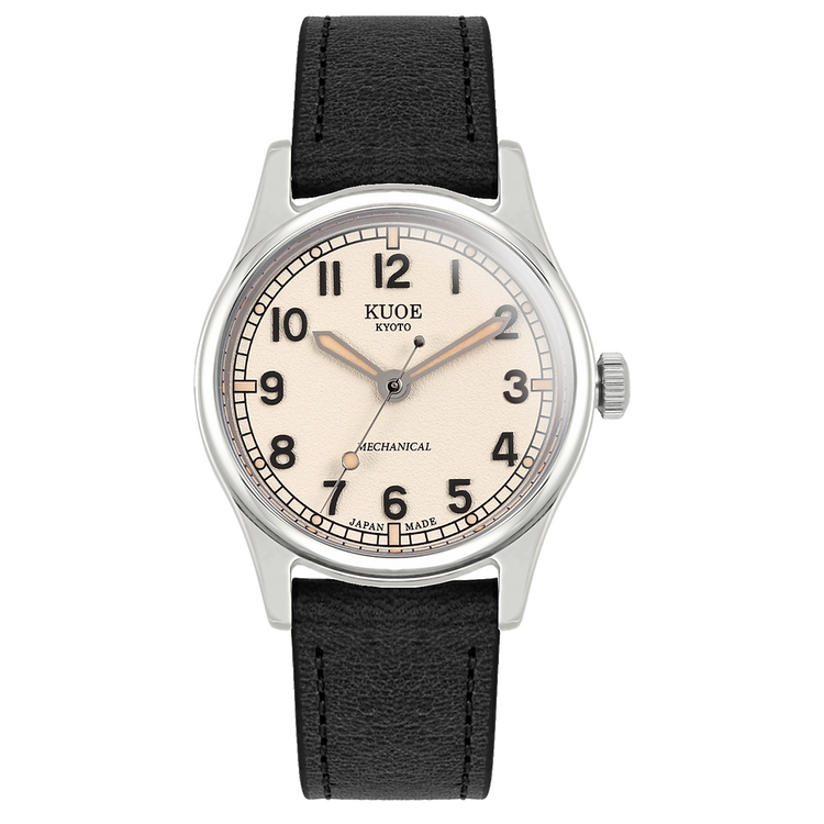 Kuoe Old Smith 90-002 Automatic, Ivory Dial with Swiss Super-LumiNova