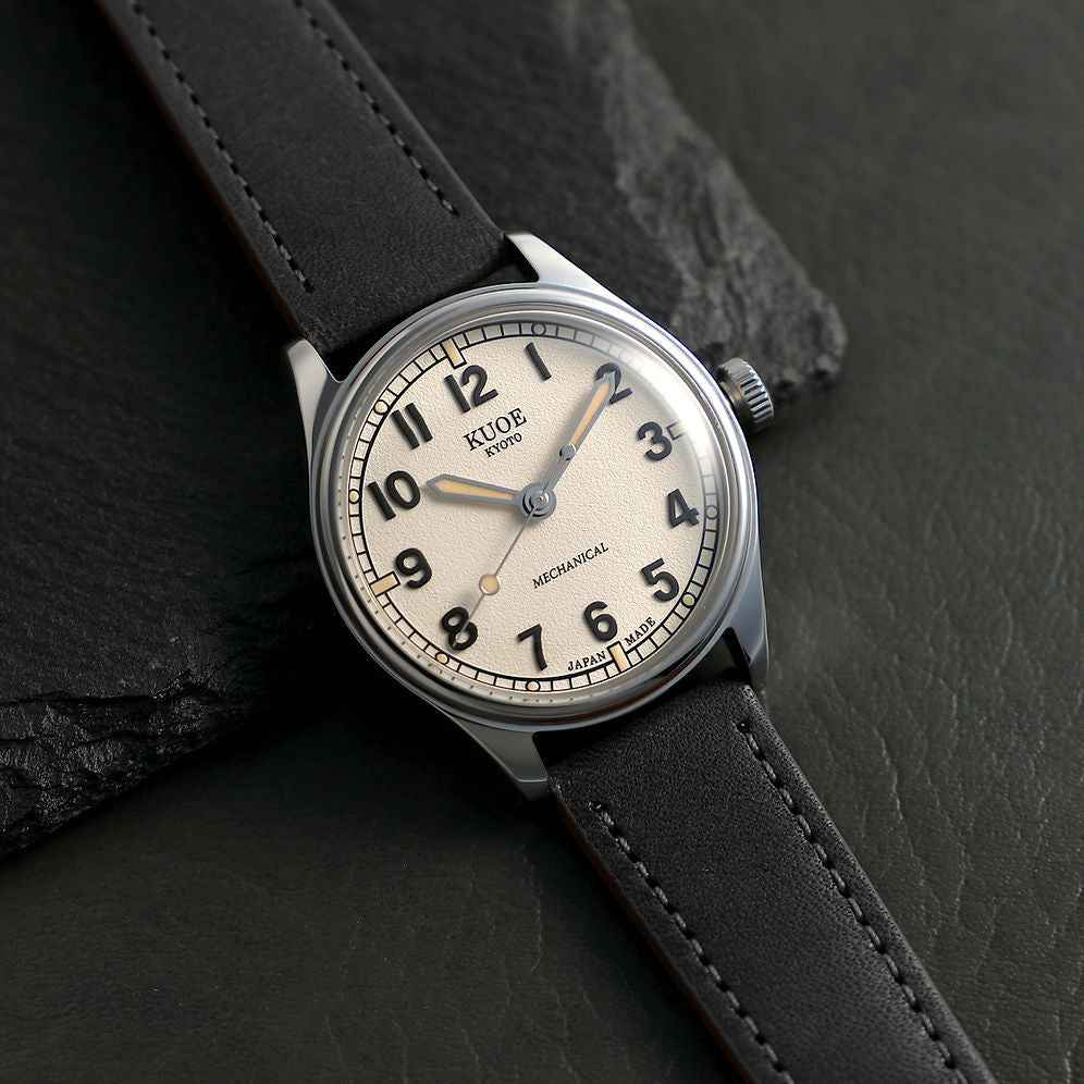 Kuoe Old Smith 90-002 Automatic, Ivory Dial with Swiss Super-LumiNova