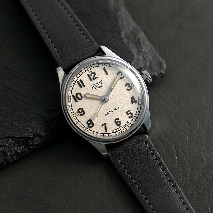 Kuoe Old Smith 90-002 Automatic, Ivory Dial with Swiss Super-LumiNova