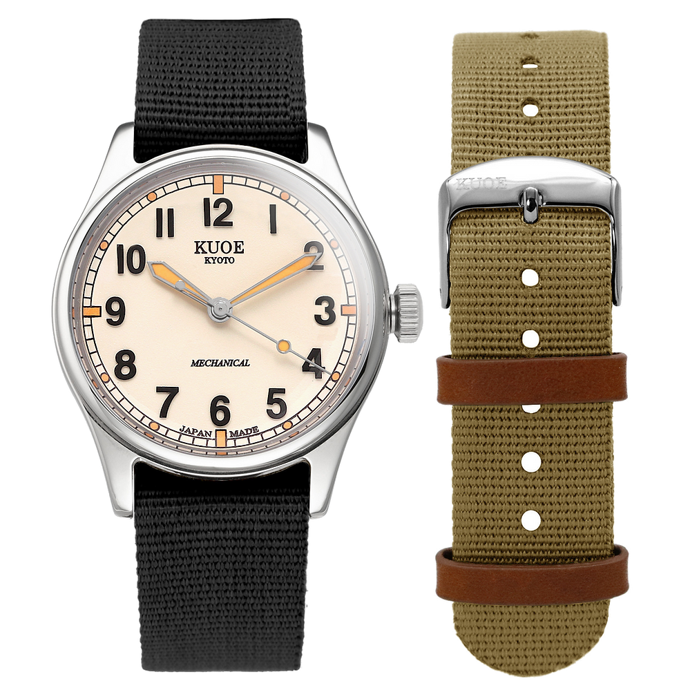 Kuoe Old Smith 90-002 Large - 38mm Automatic No-Date