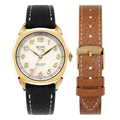 Kuoe Royal Smith 90-008 Gold Case with Gold Indices
