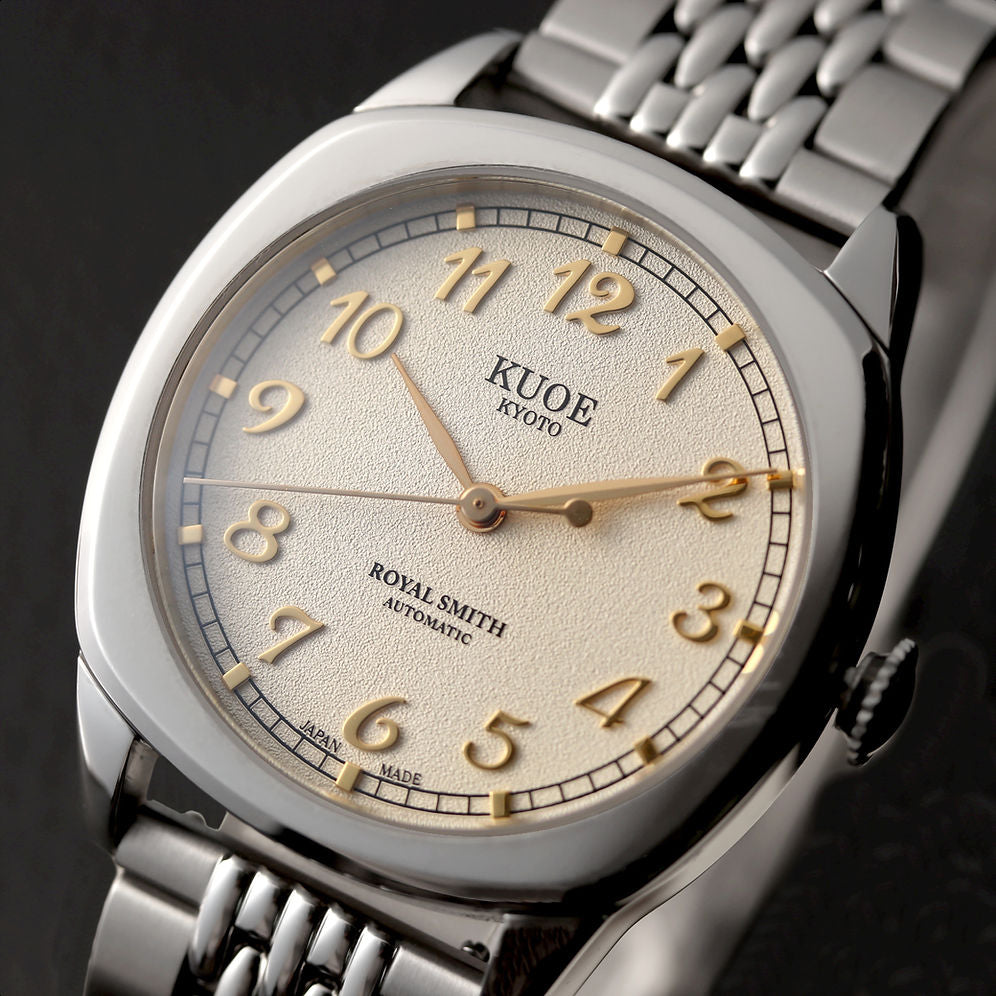 Kuoe Royal Smith 90-008 Silver / Gold with Stainless Steel Bracelet