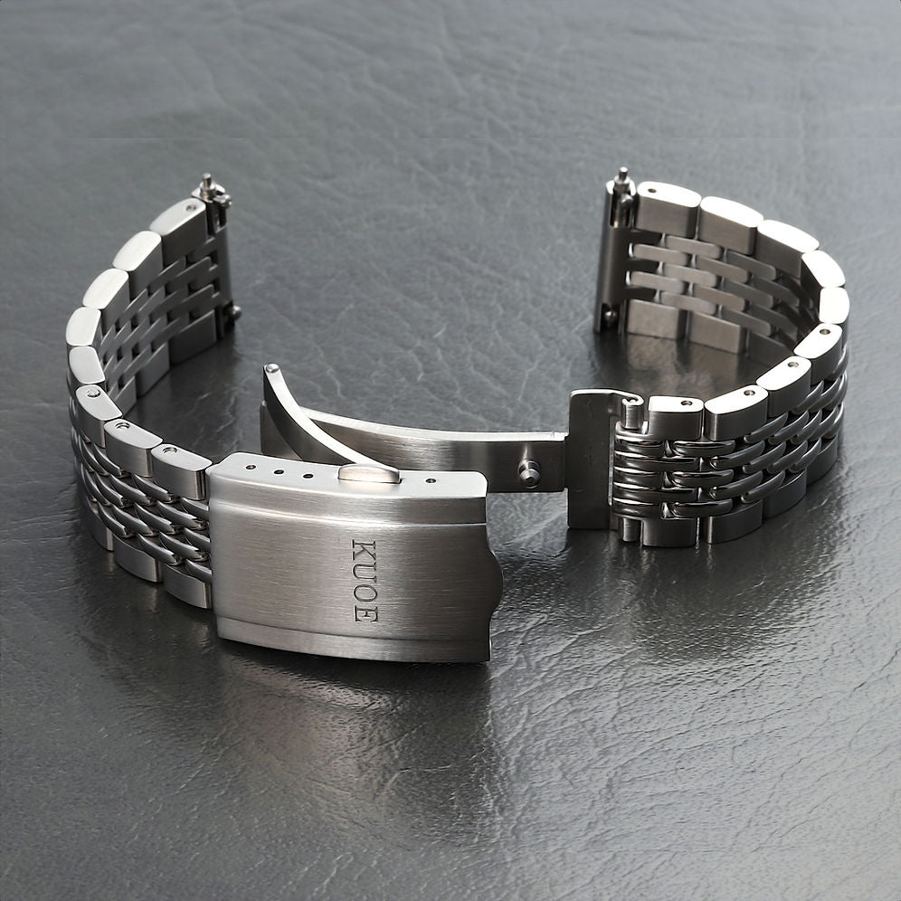 Kuoe Royal Smith 90-008 Silver / Gold with Stainless Steel Bracelet