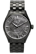 KNIS Meteorite Made in Japan Automatic Watch Men's Black KN001-MTBK