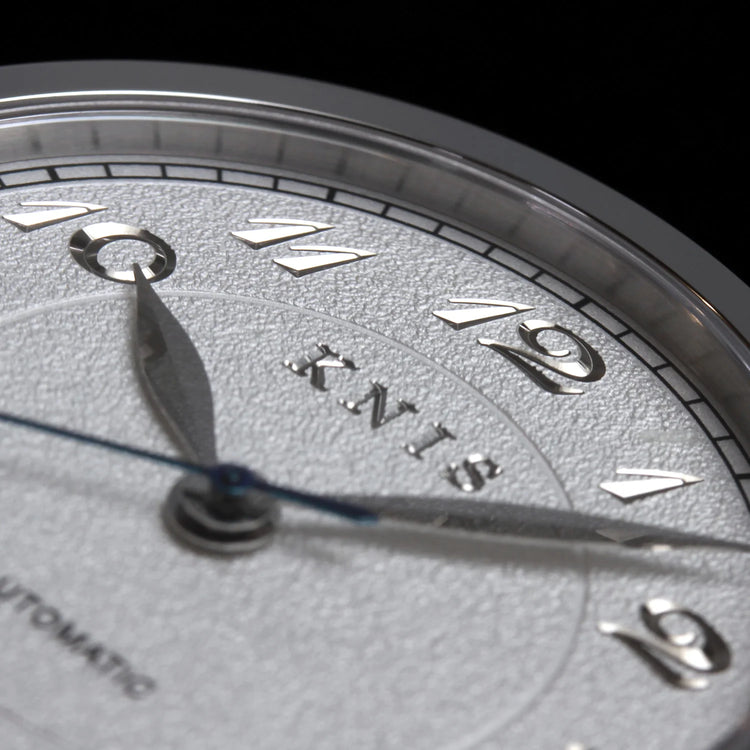 KNIS KOKU Automatic Breguet Numerals White / Engraved Dial Stainless Steel Bracelet (KN005-BGWHRC)
