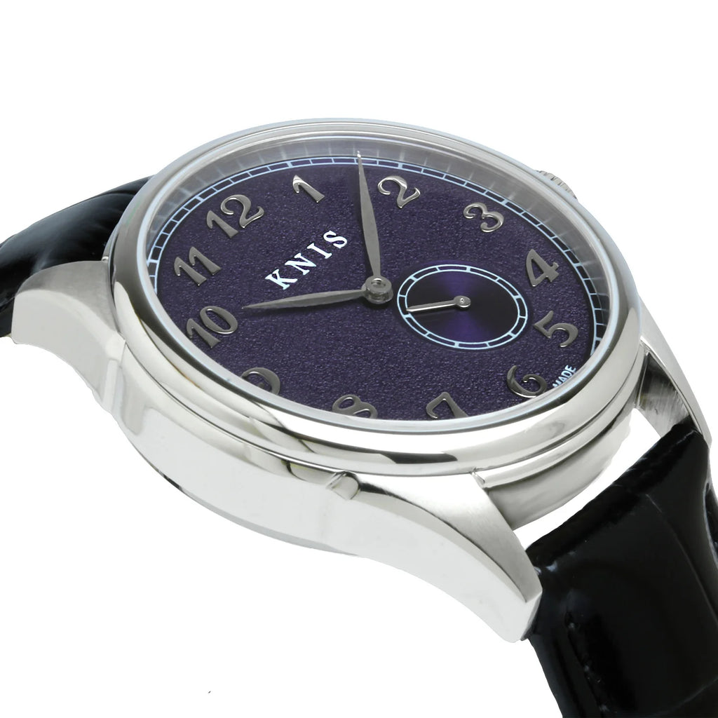 KNIS KODOU Small Seconds Automatic - Purple / Black Leather Strap (KN009-PPBKLE)