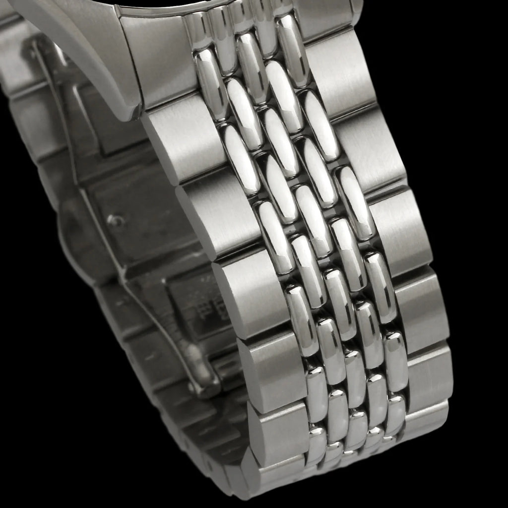 KNIS KODOU Small Seconds Automatic - Champagne Gray / Stainless Steel Bracelet (KN009-SGYRC)