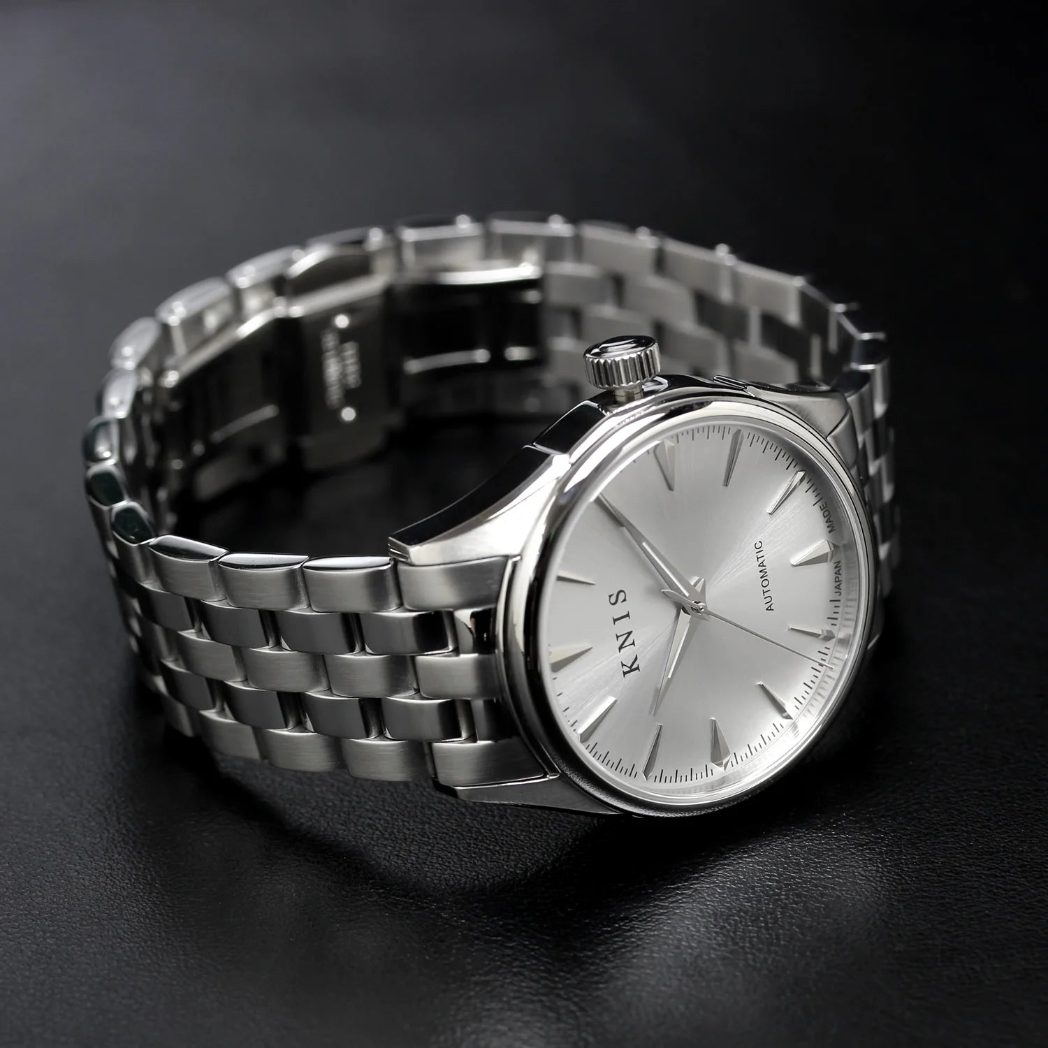 KNIS Automatic Sunray Dial White Silver KN001-WH