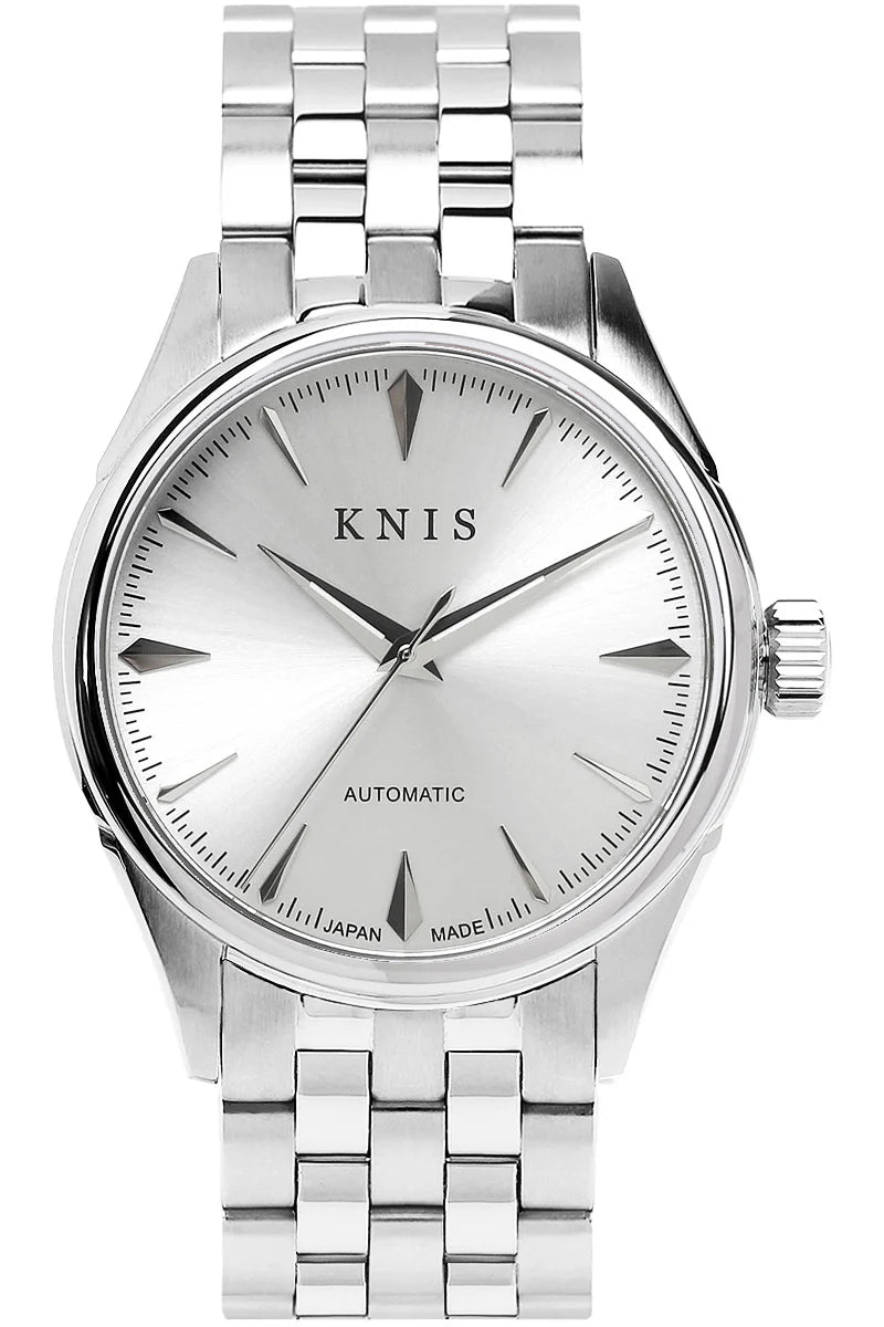 KNIS Automatic Sunray Dial White Silver KN001-WH