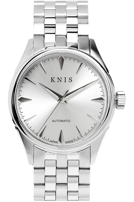 KNIS Automatic Sunray Dial White Silver KN001-WH